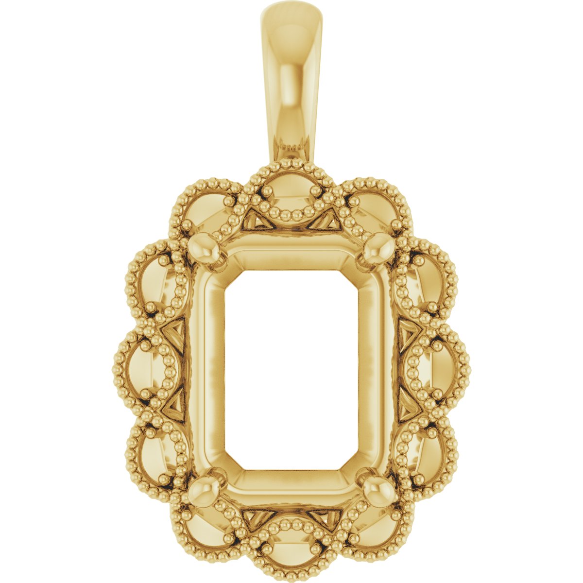 Halo-Style Pendant
