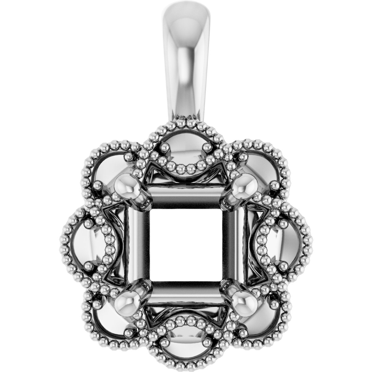 Halo-Style Pendant