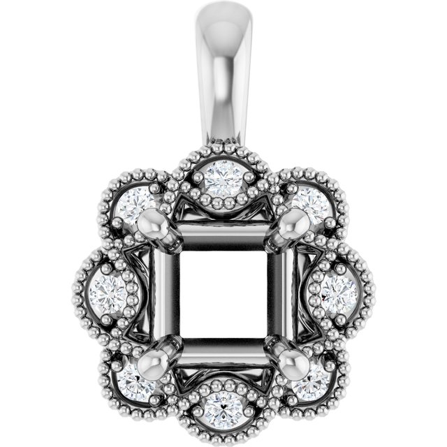 14k White Gold