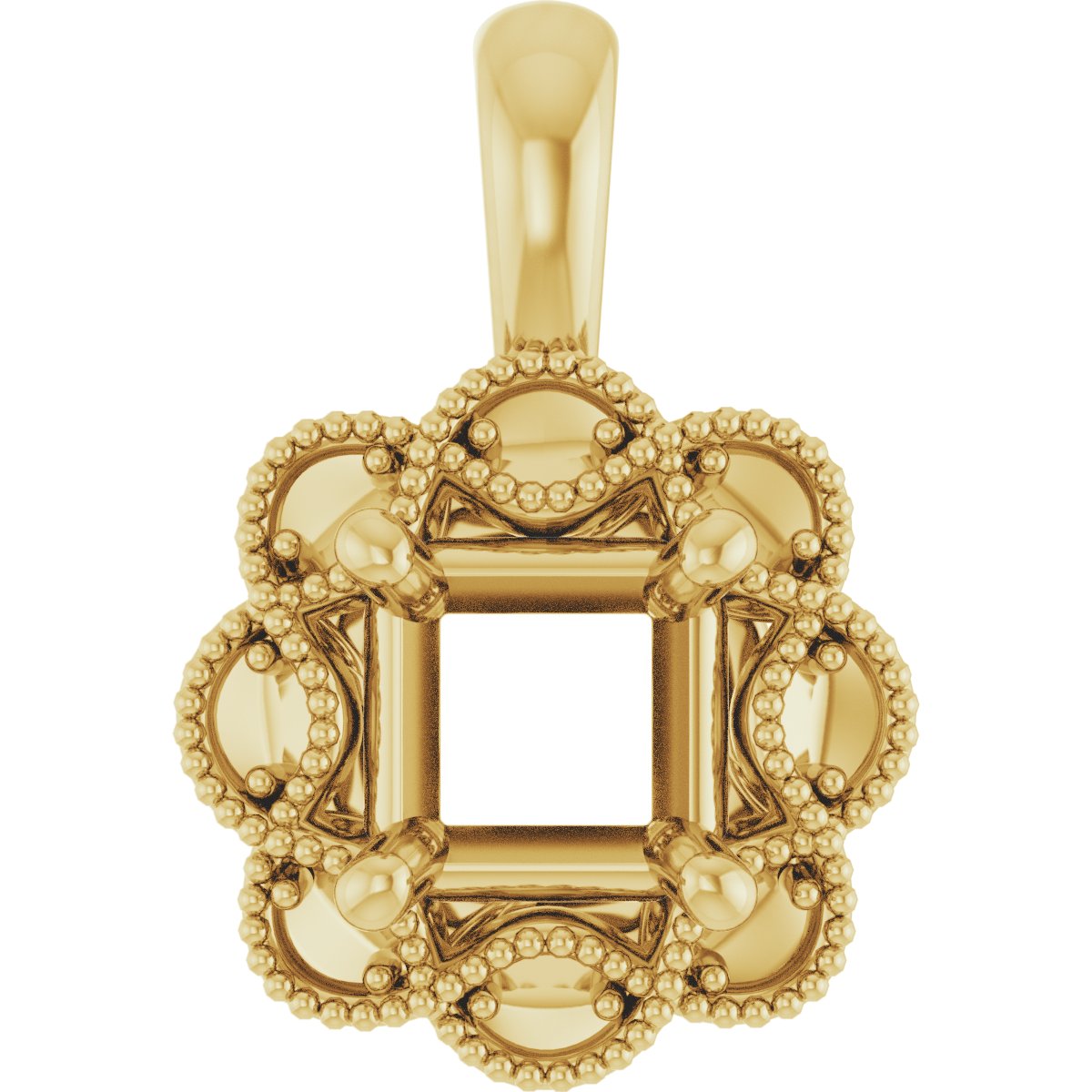 Halo-Style Pendant