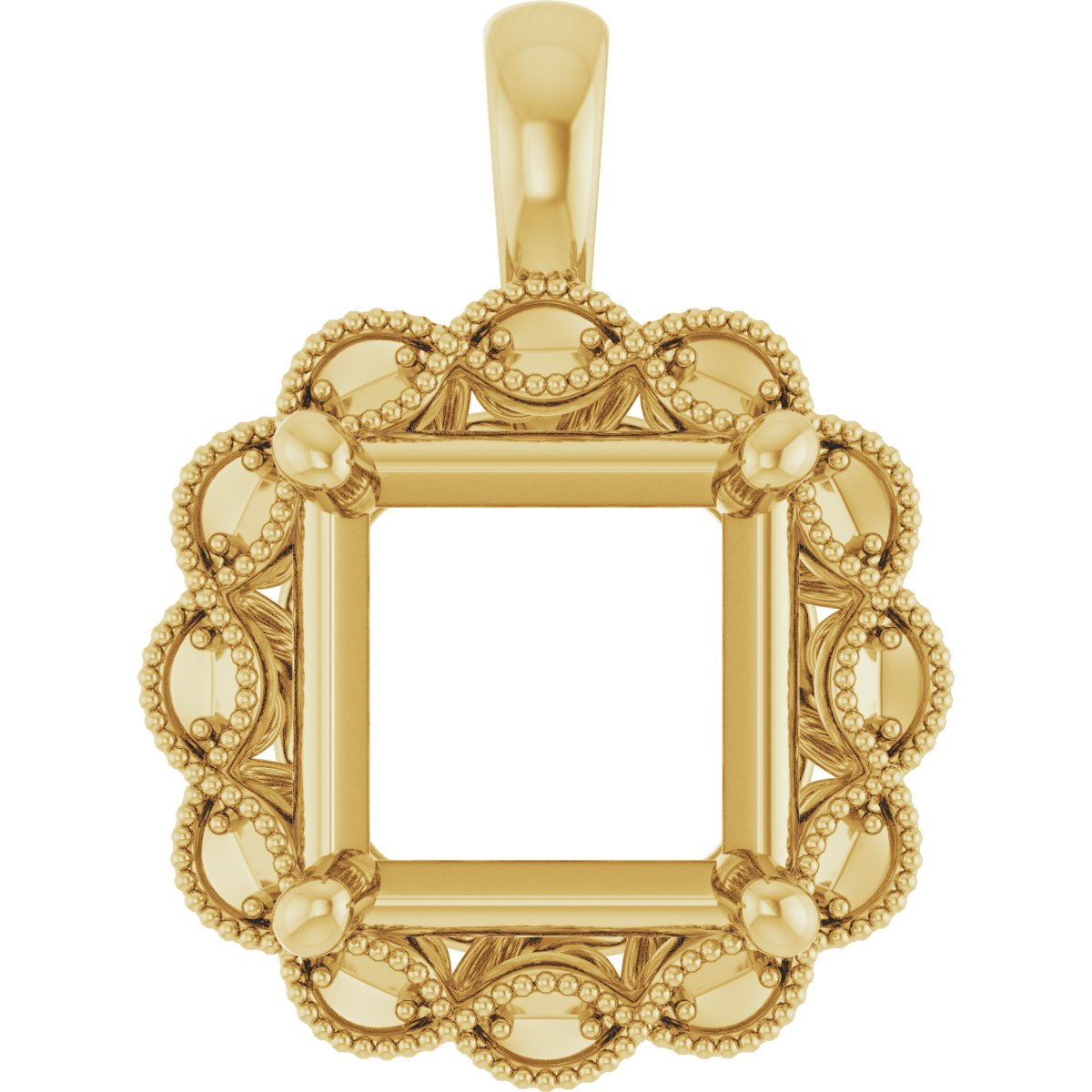 Halo-Style Pendant
