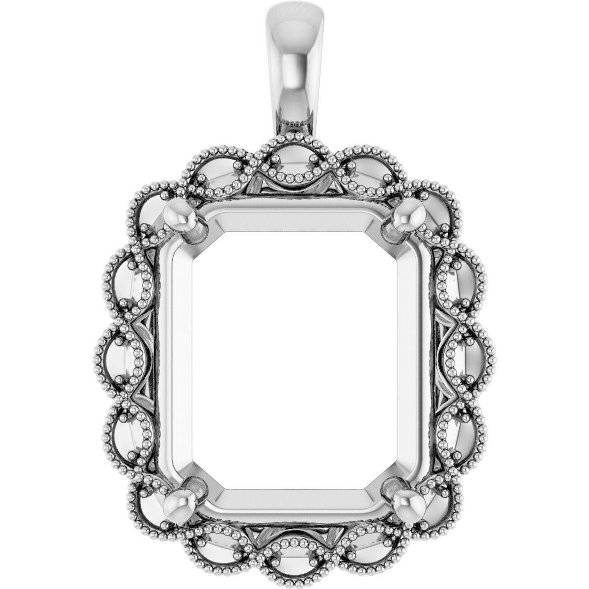 Halo-Style Pendant