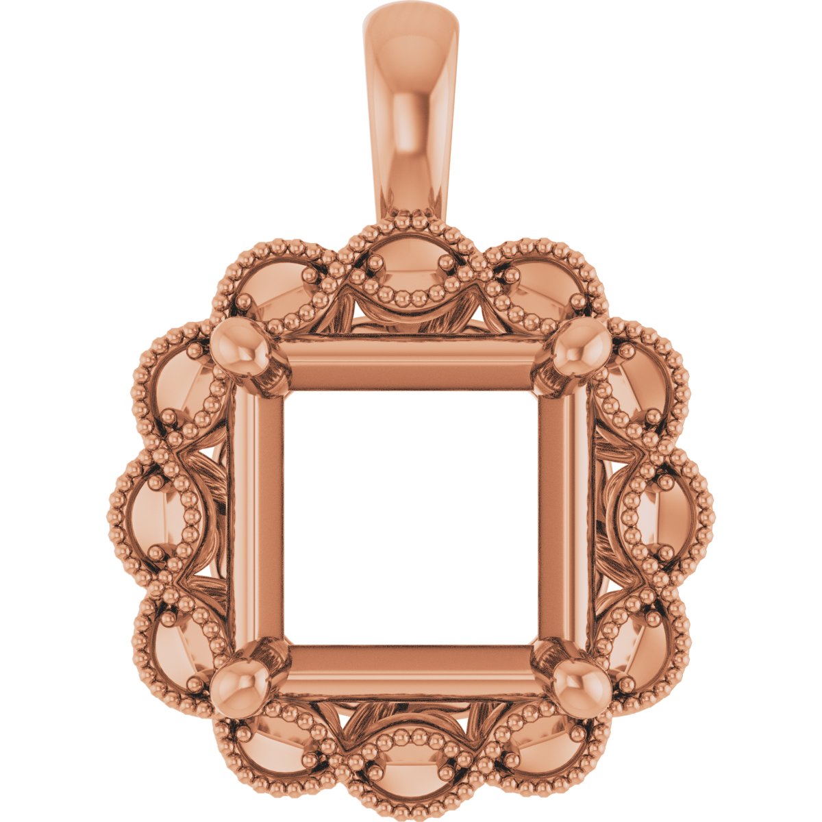 Halo-Style Pendant