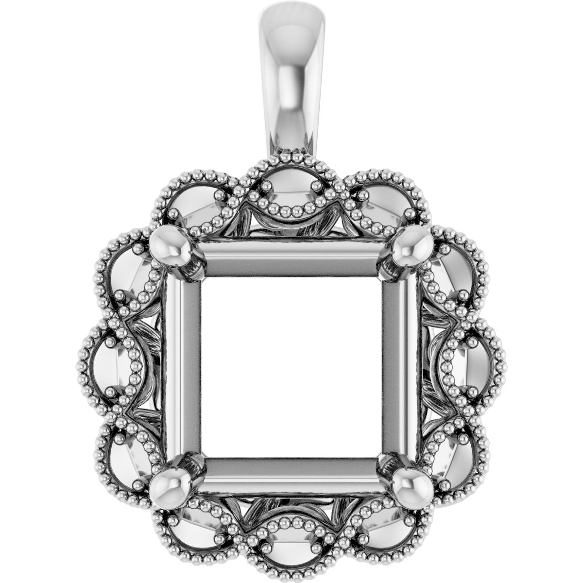 Halo-Style Pendant