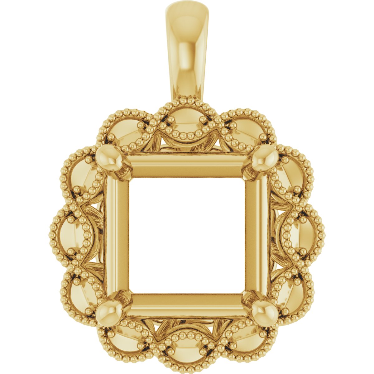 Halo-Style Pendant