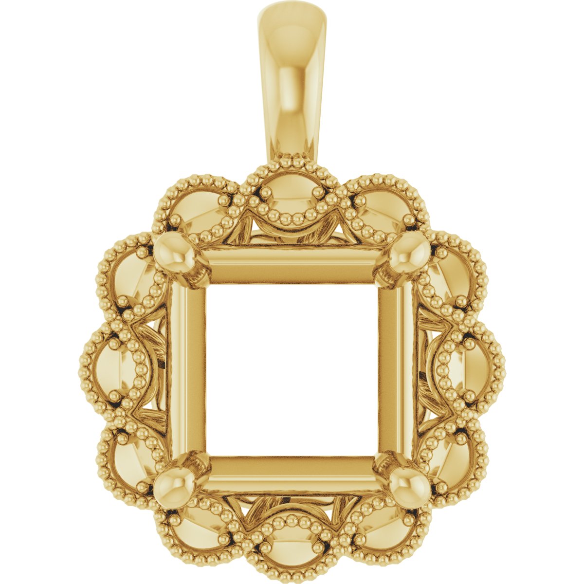 Halo-Style Pendant
