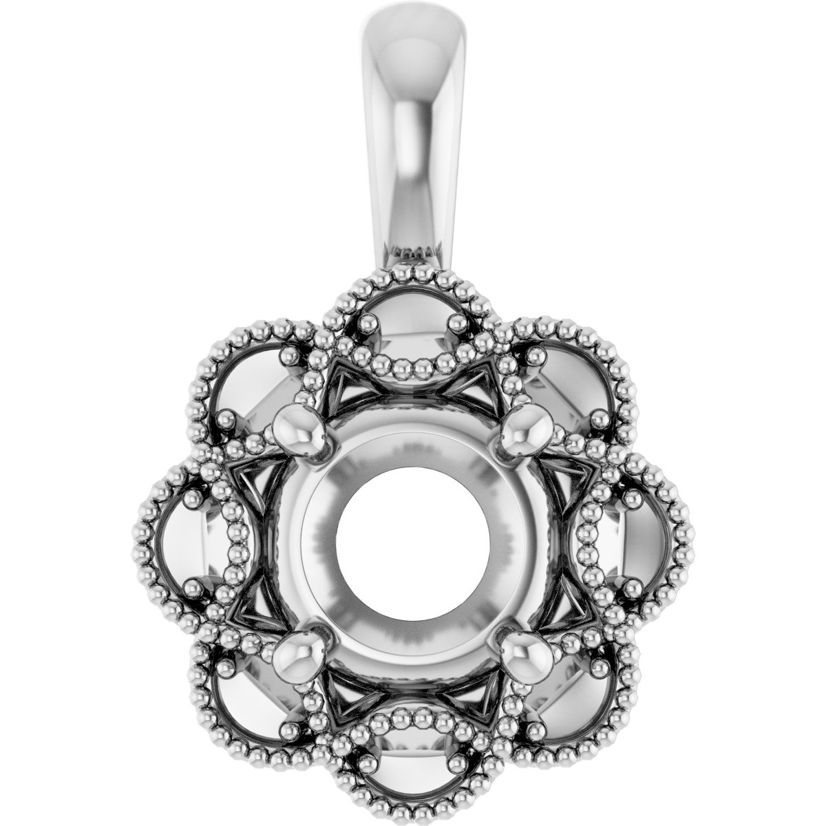 Halo-Style Pendant