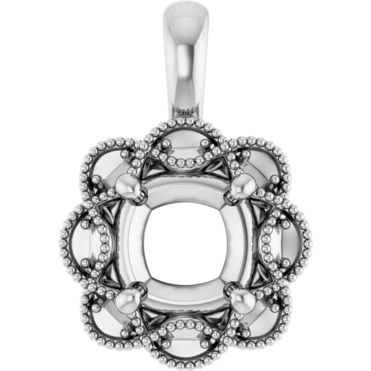 Halo-Style Pendant