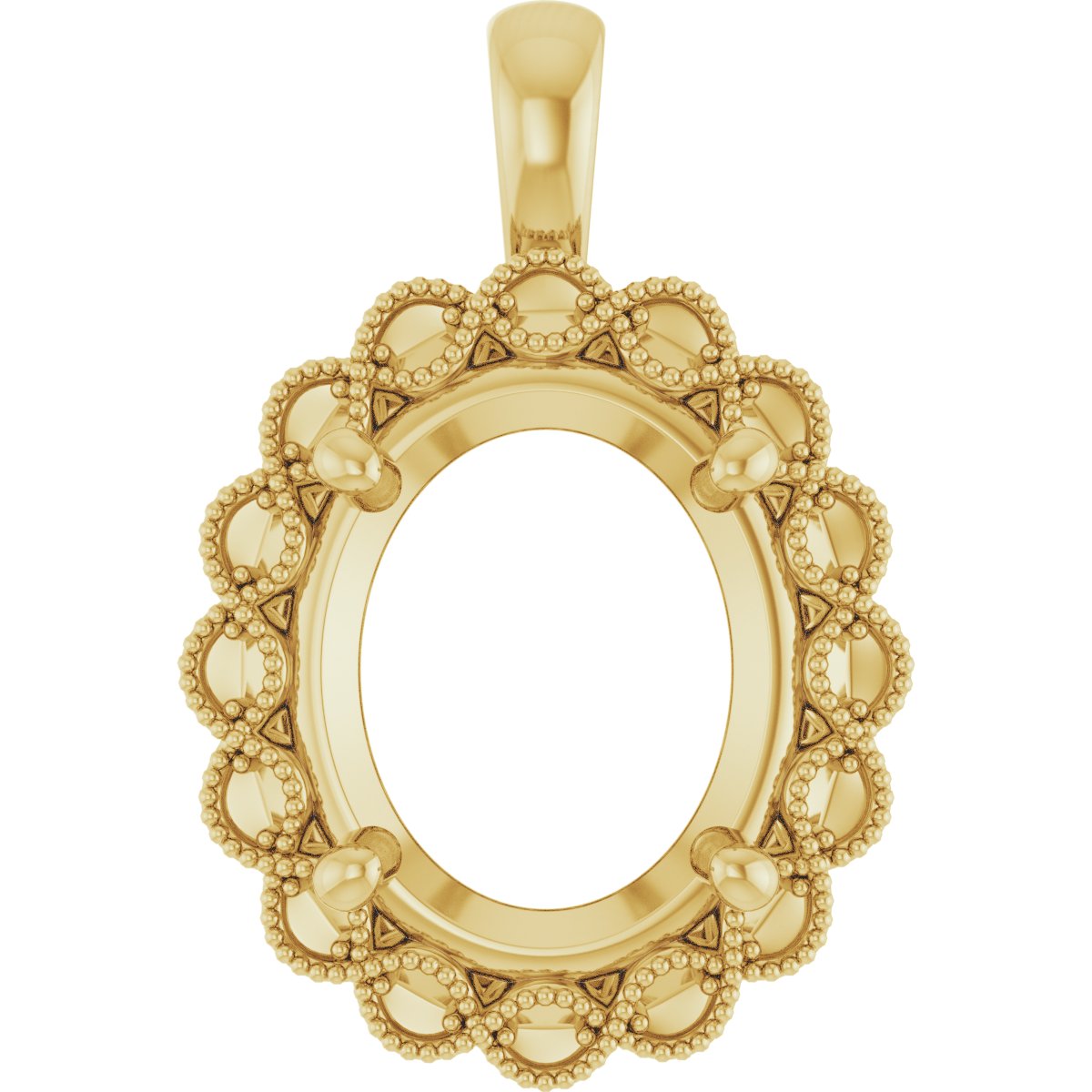 Halo-Style Pendant