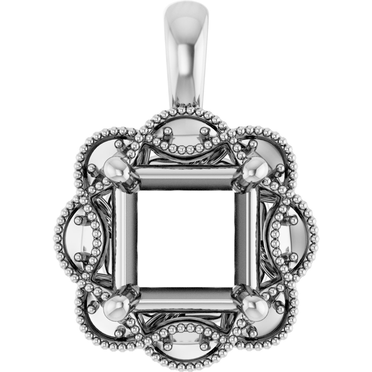 Halo-Style Pendant
