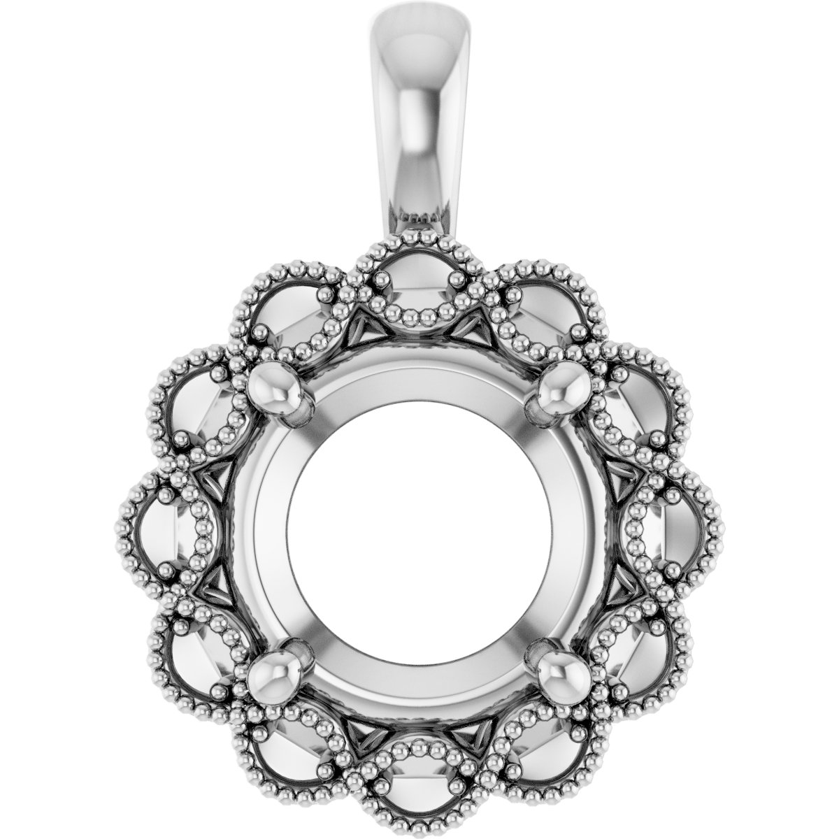 Halo-Style Pendant