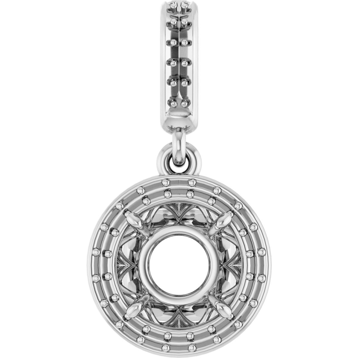 Halo-Style Pendant