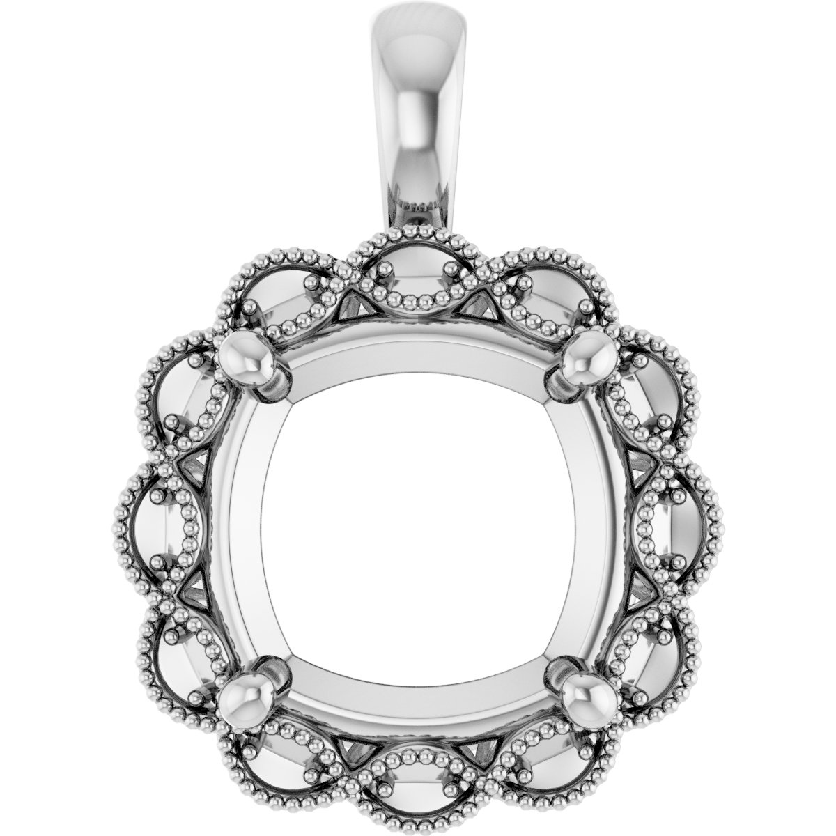 Halo-Style Pendant