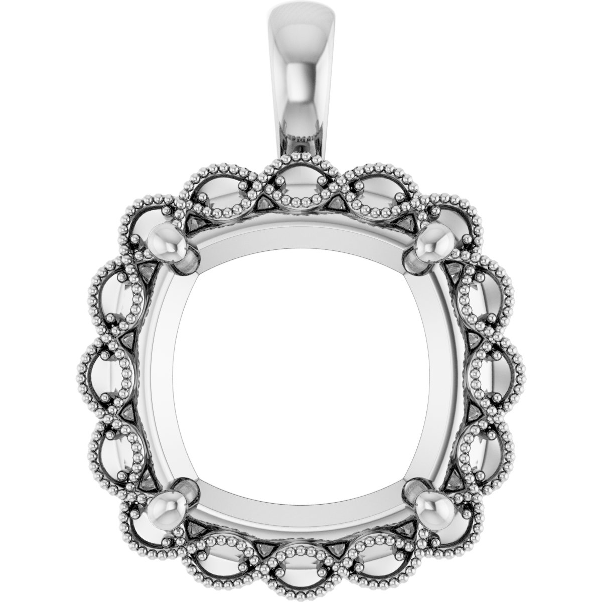 Halo-Style Pendant