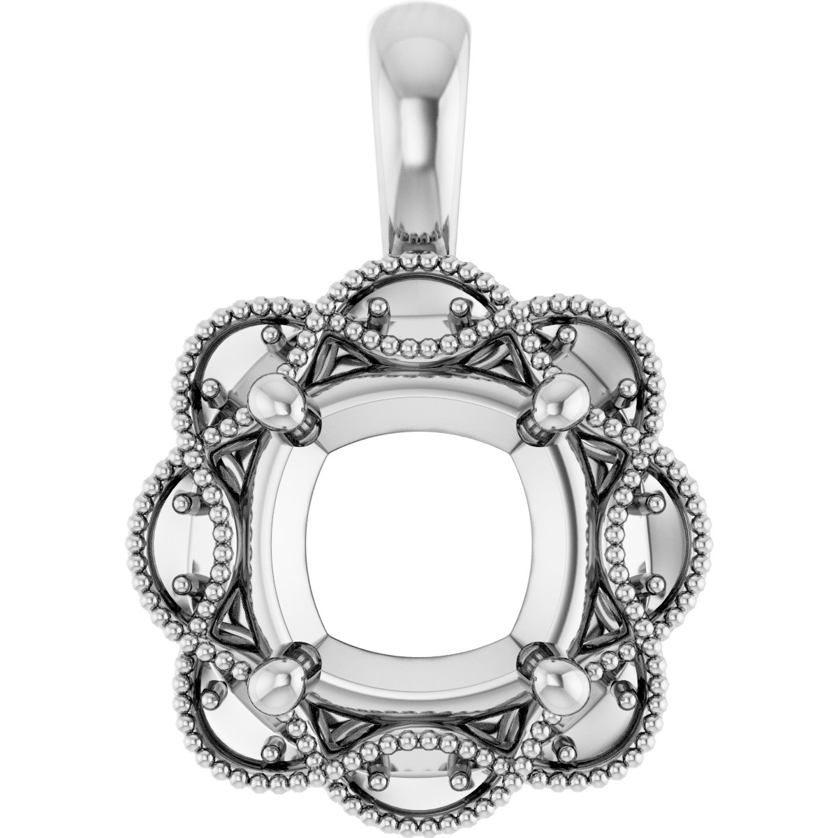 Halo-Style Pendant
