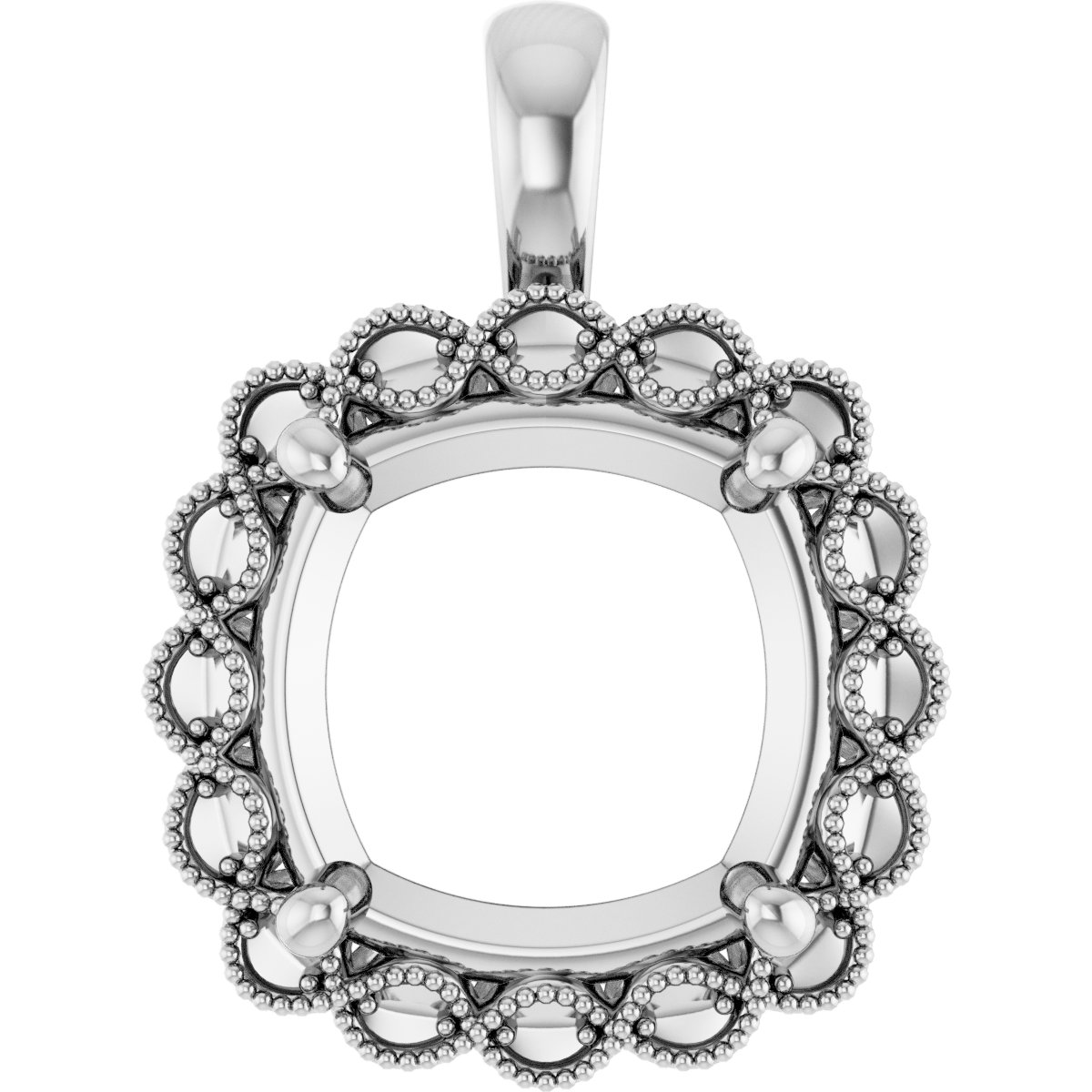 Halo-Style Pendant