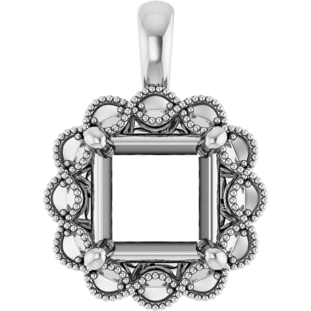 Halo-Style Pendant