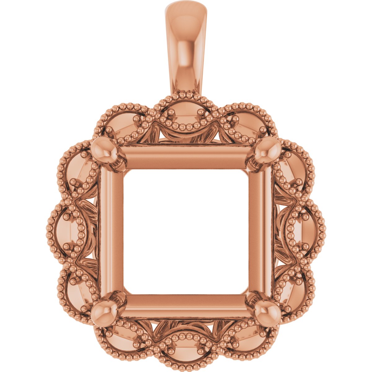 Halo-Style Pendant