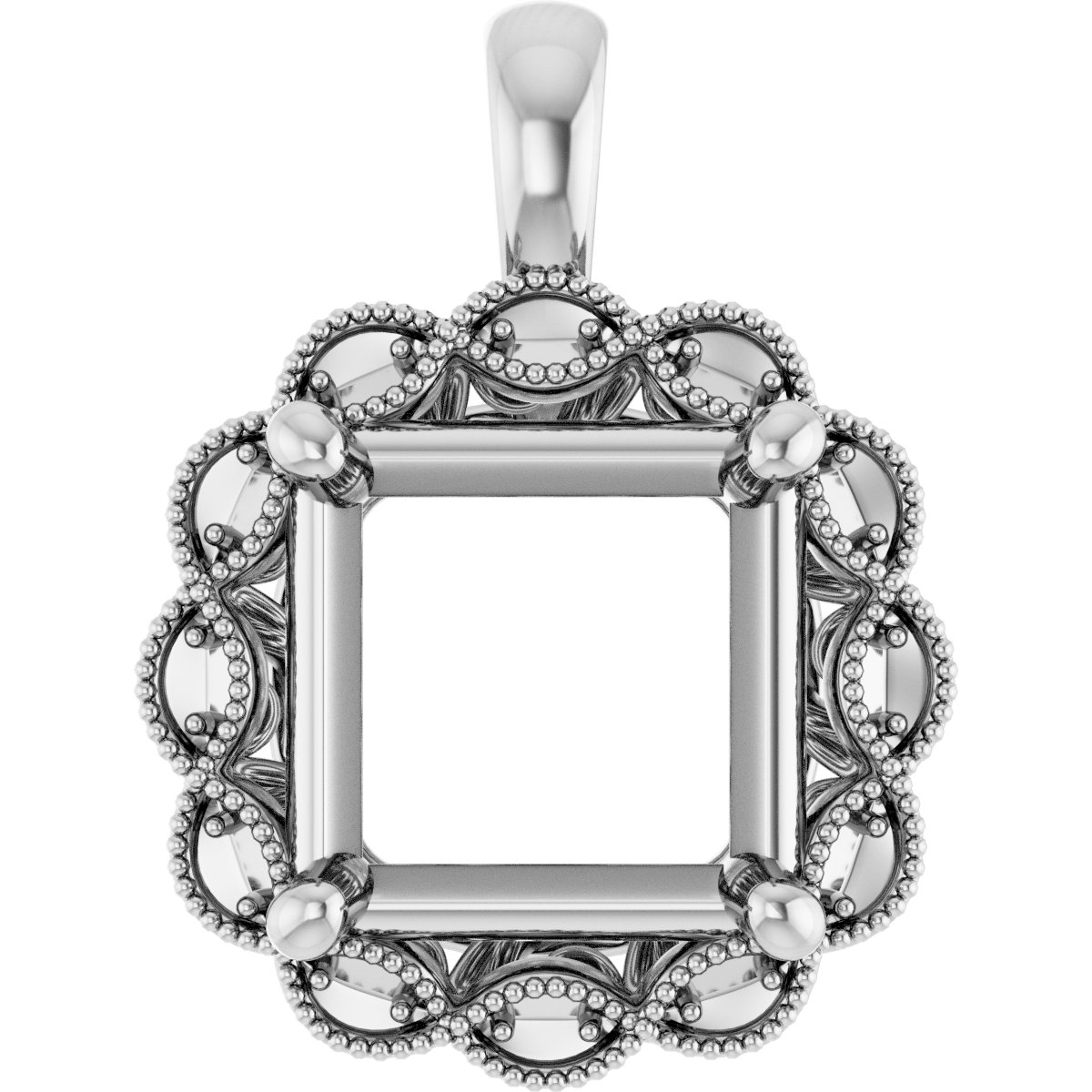 Halo-Style Pendant