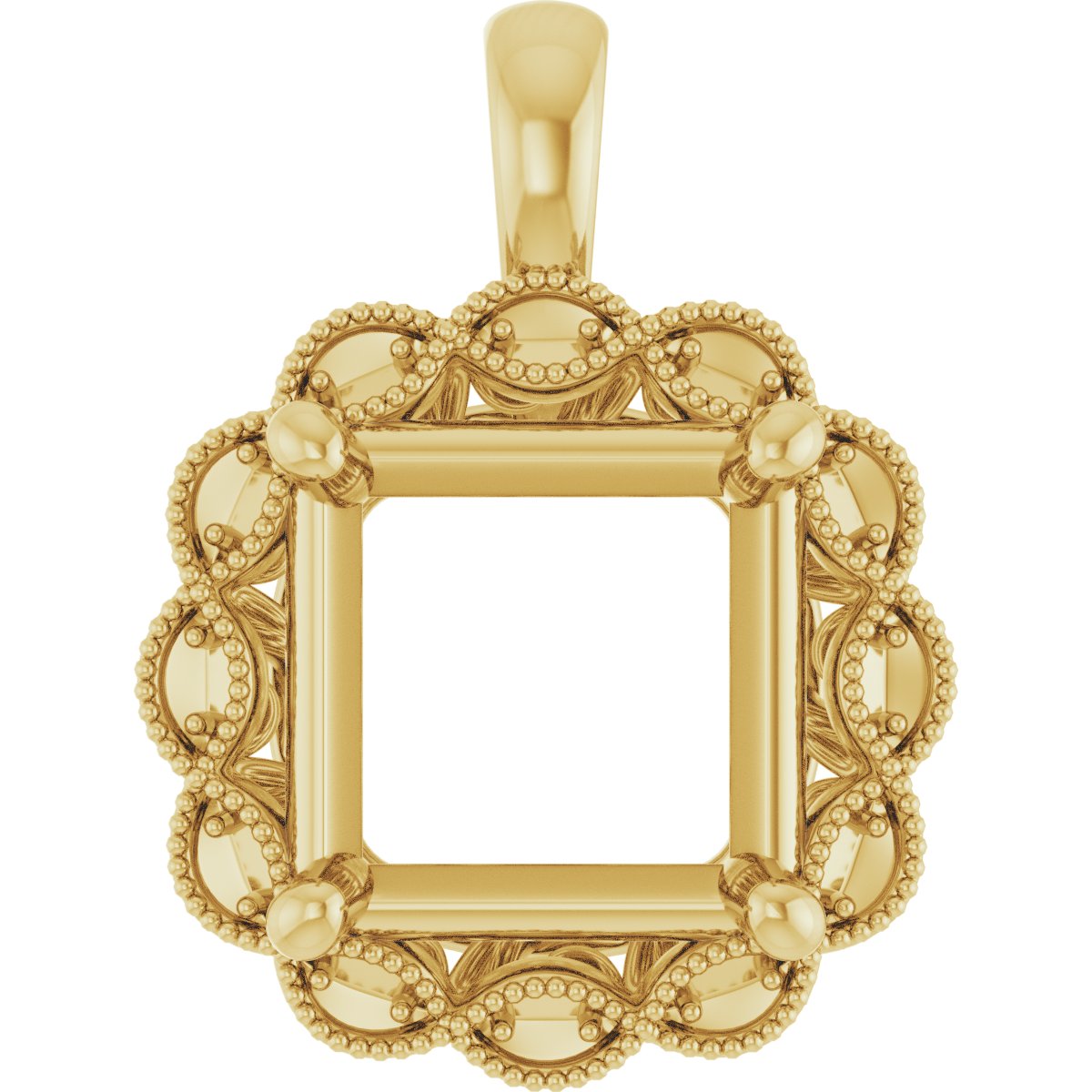 Halo-Style Pendant