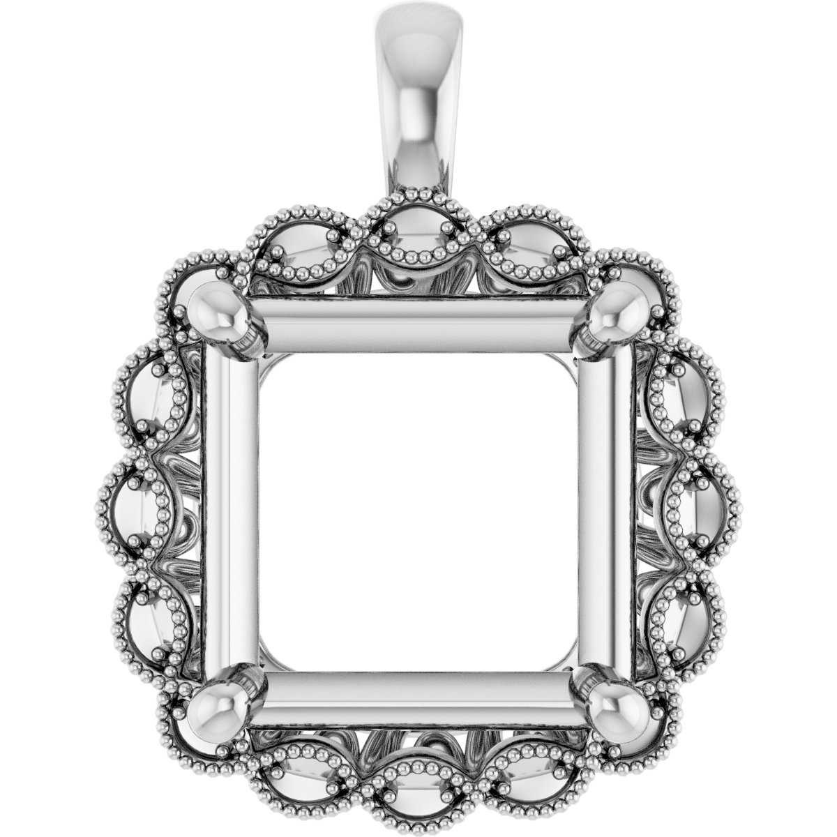 Halo-Style Pendant
