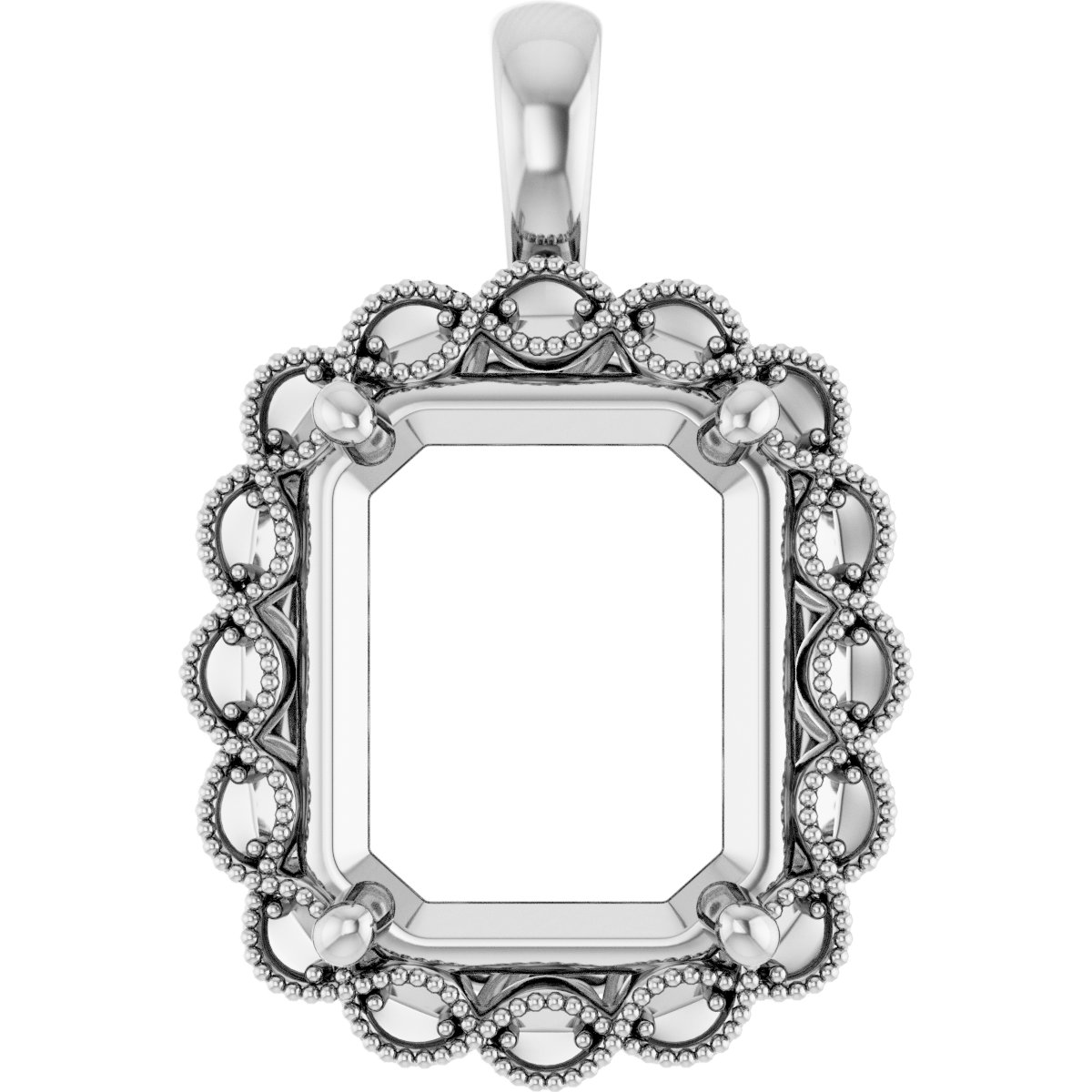 Halo-Style Pendant
