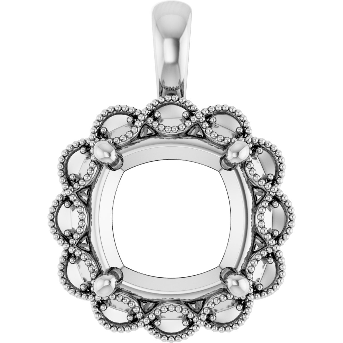 Halo-Style Pendant