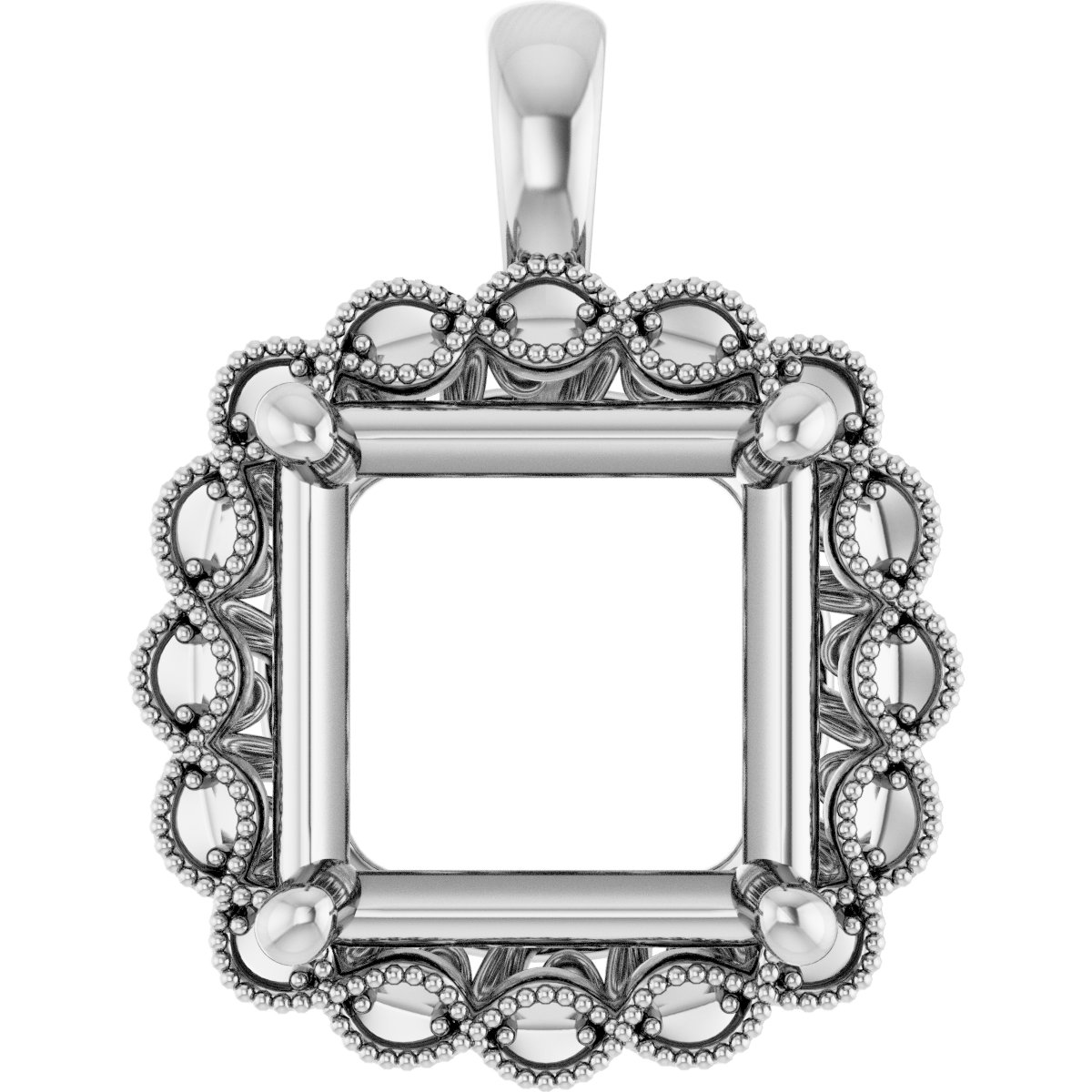 Halo-Style Pendant