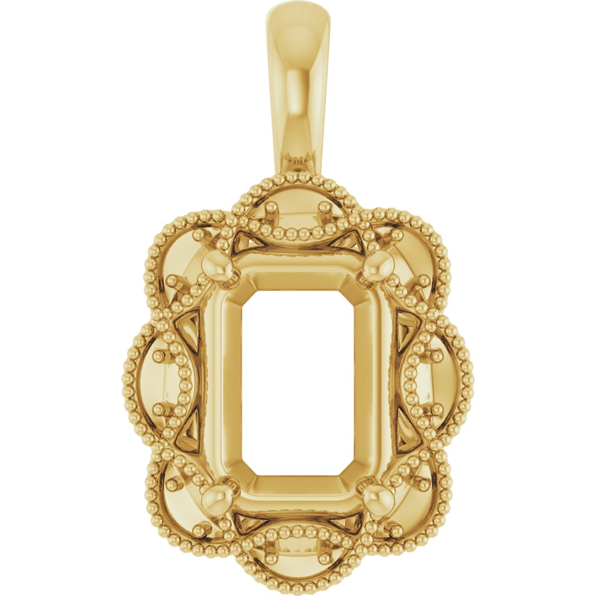 Halo-Style Pendant
