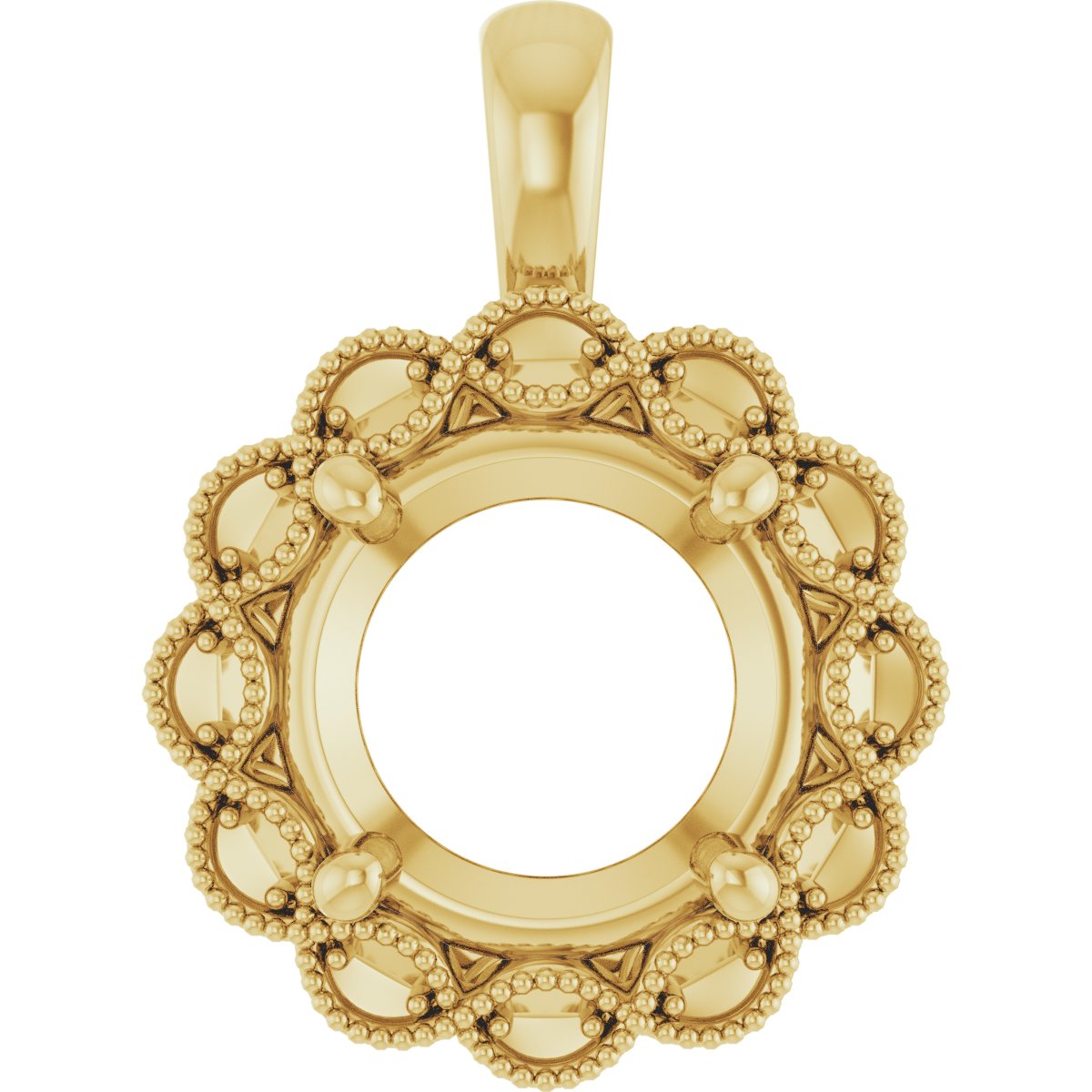 Halo-Style Pendant