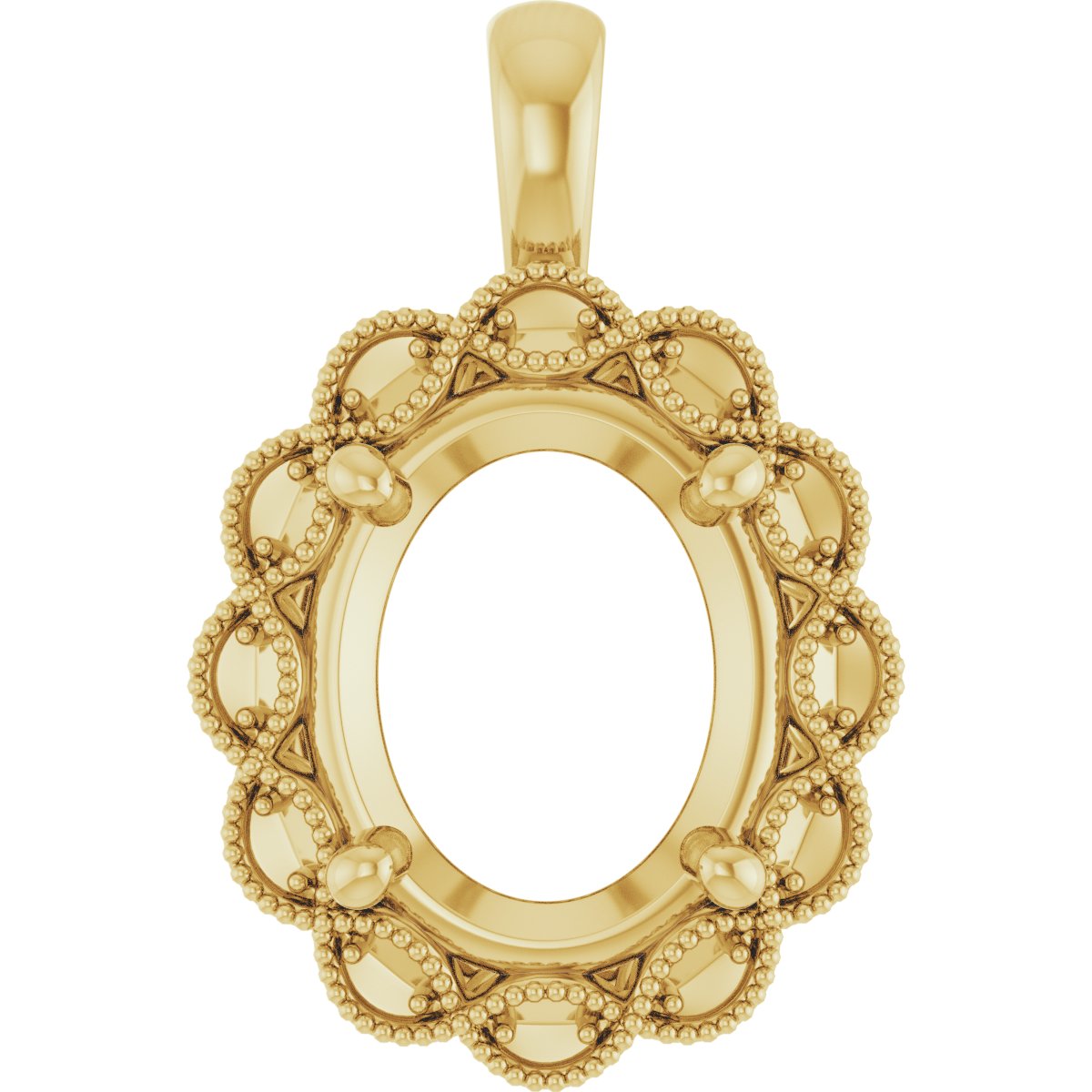 Halo-Style Pendant