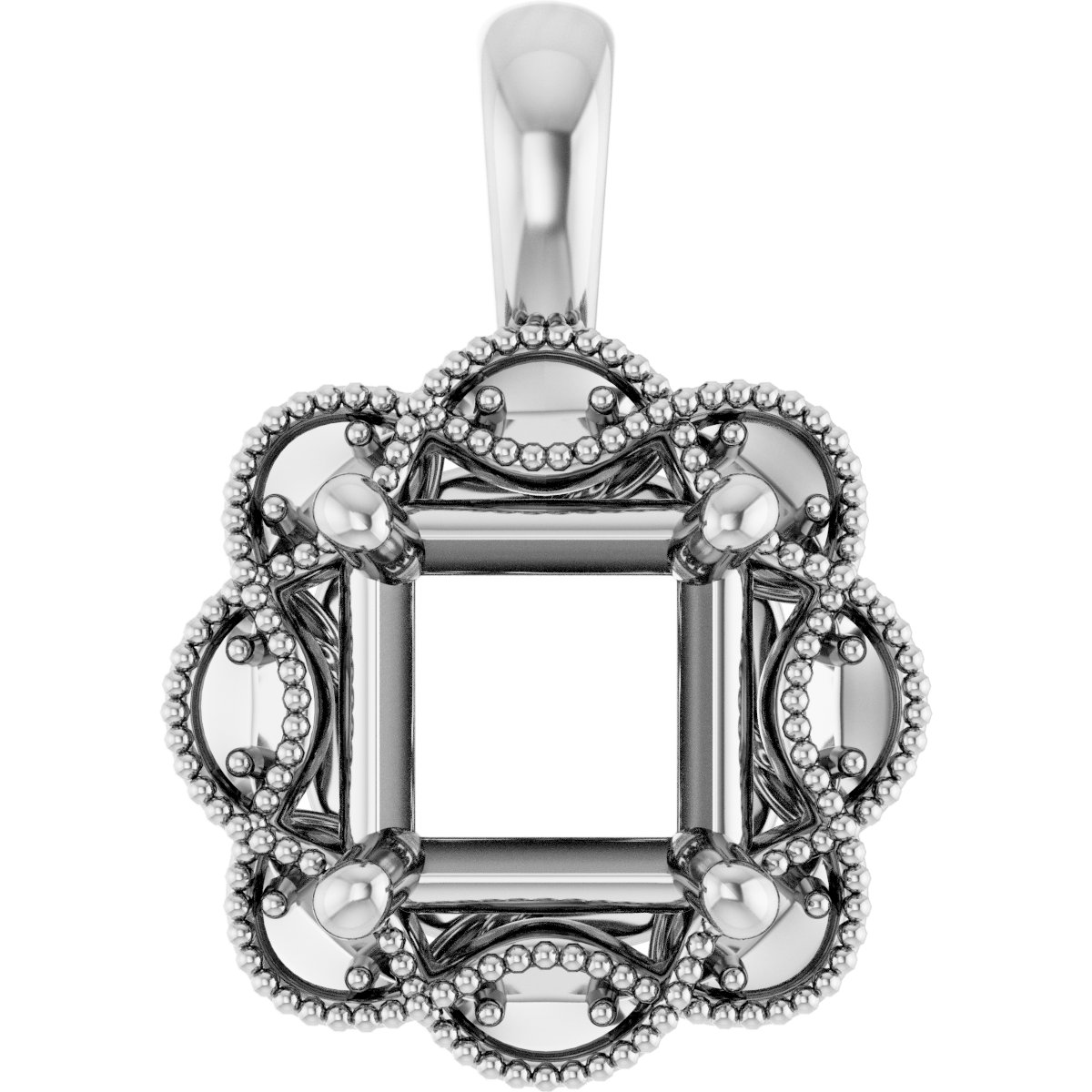 Halo-Style Pendant