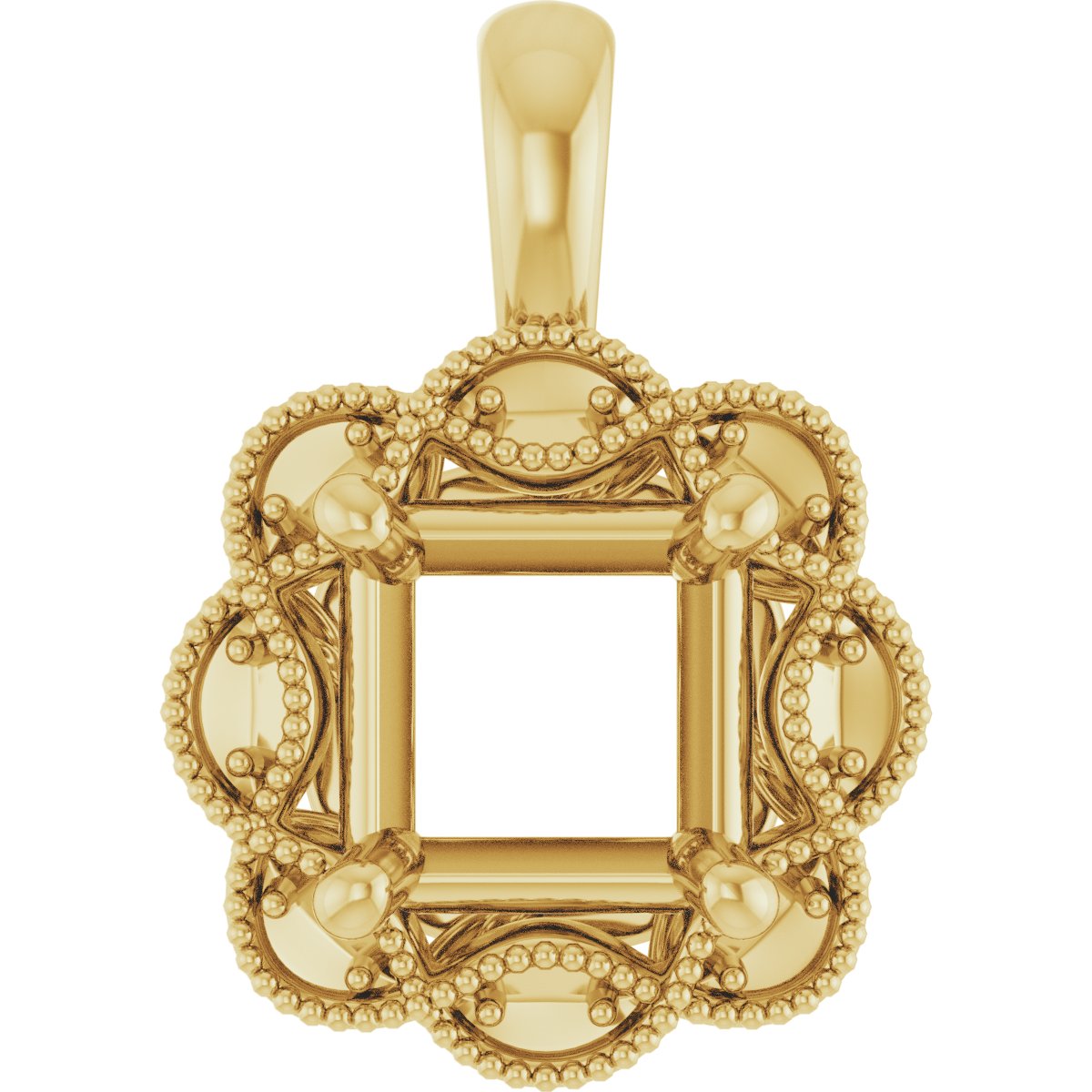 Halo-Style Pendant