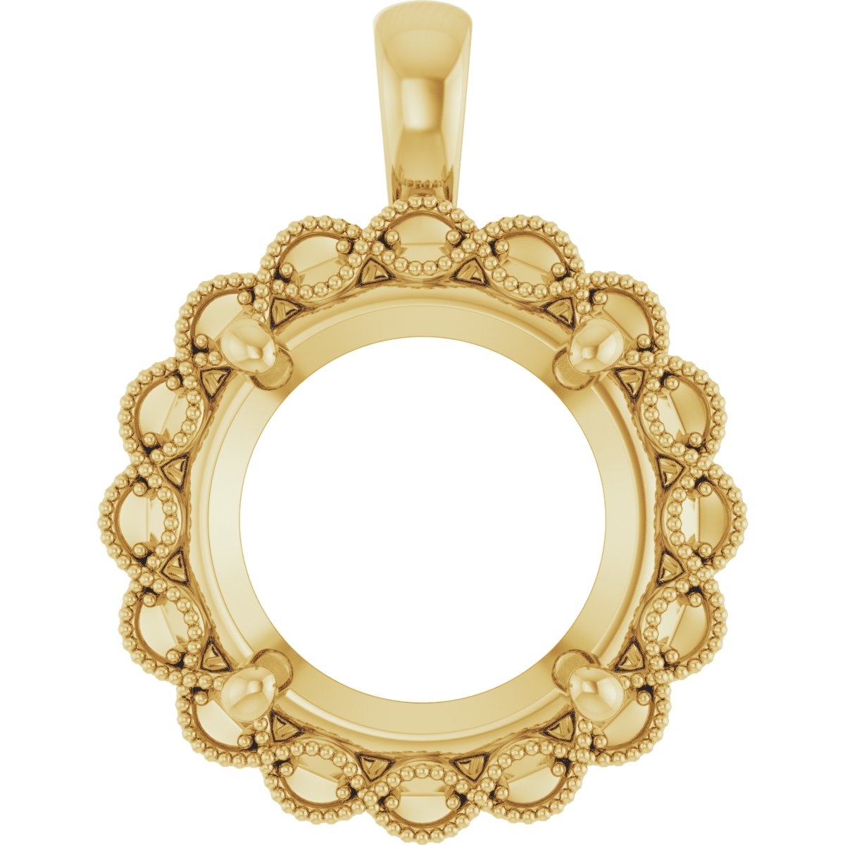 Halo-Style Pendant