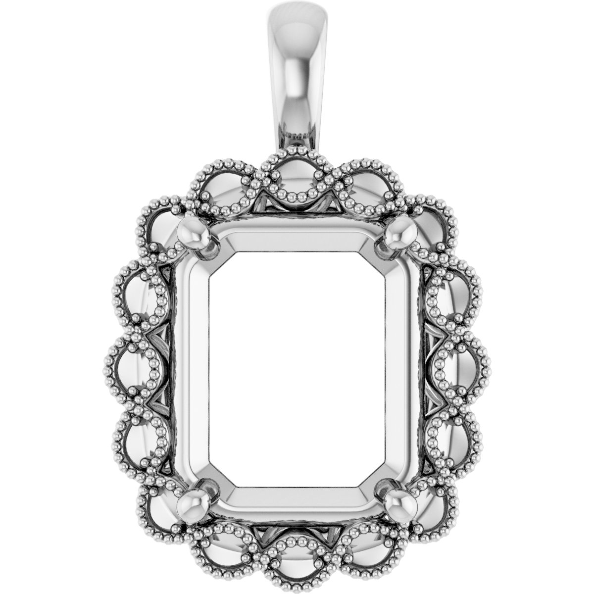 Halo-Style Pendant