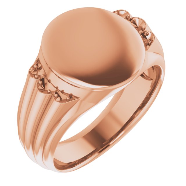 Oval Signet Ring