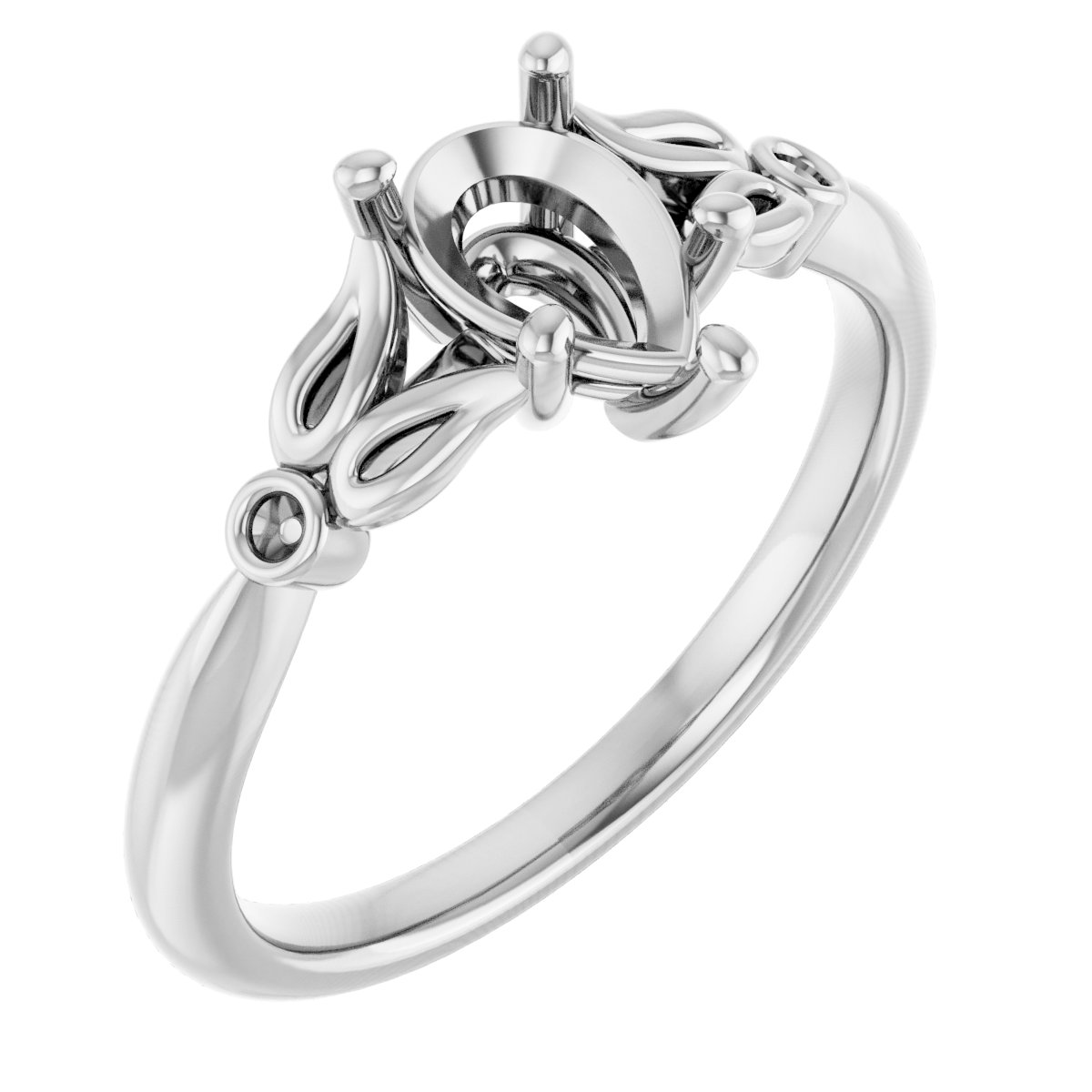 Pear Ring Mounting