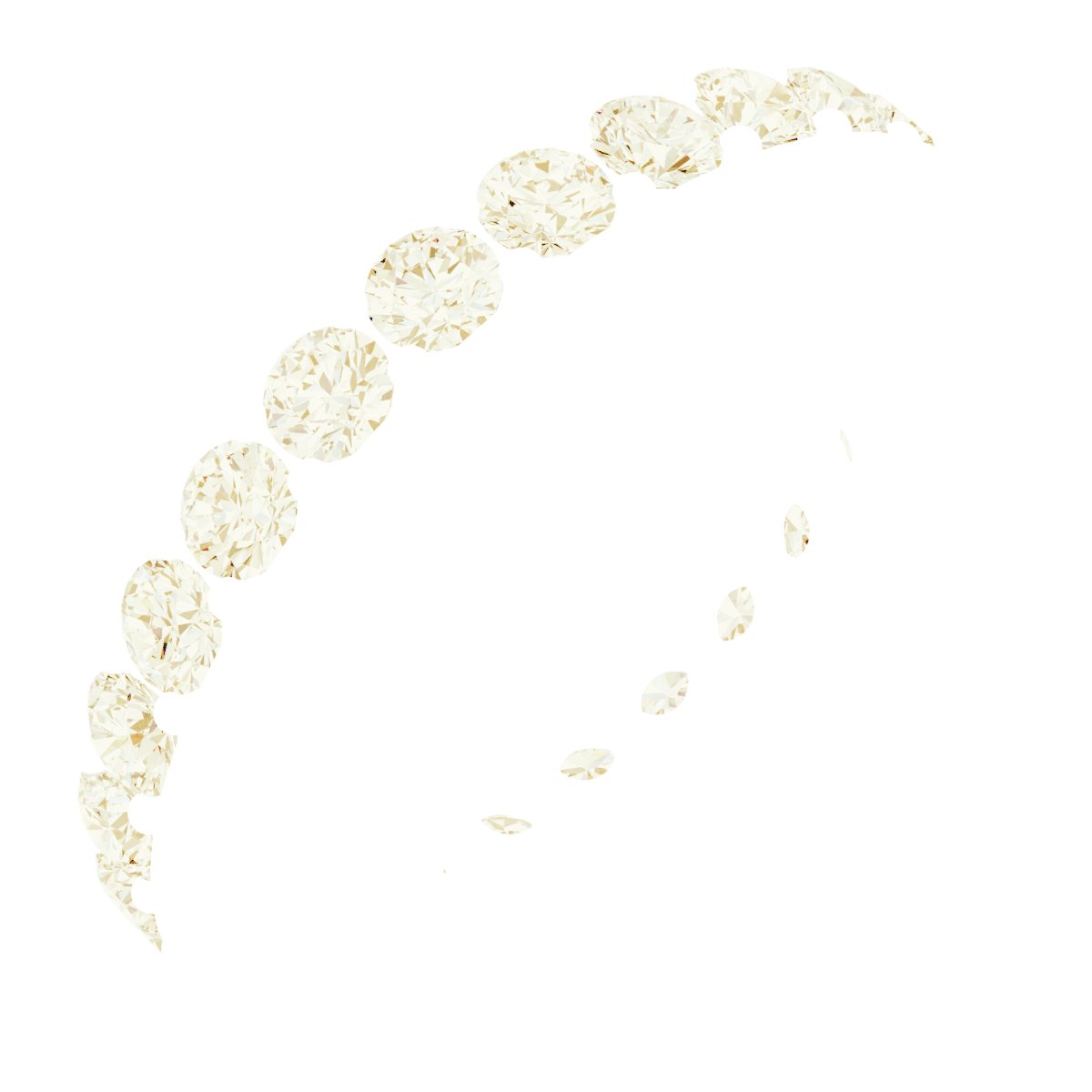 14K Yellow 1 1/2 CTW Lab-Grown Diamond  Eternity Band