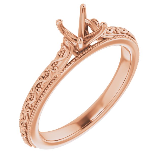 Solitaire Sculptural Engagement Ring