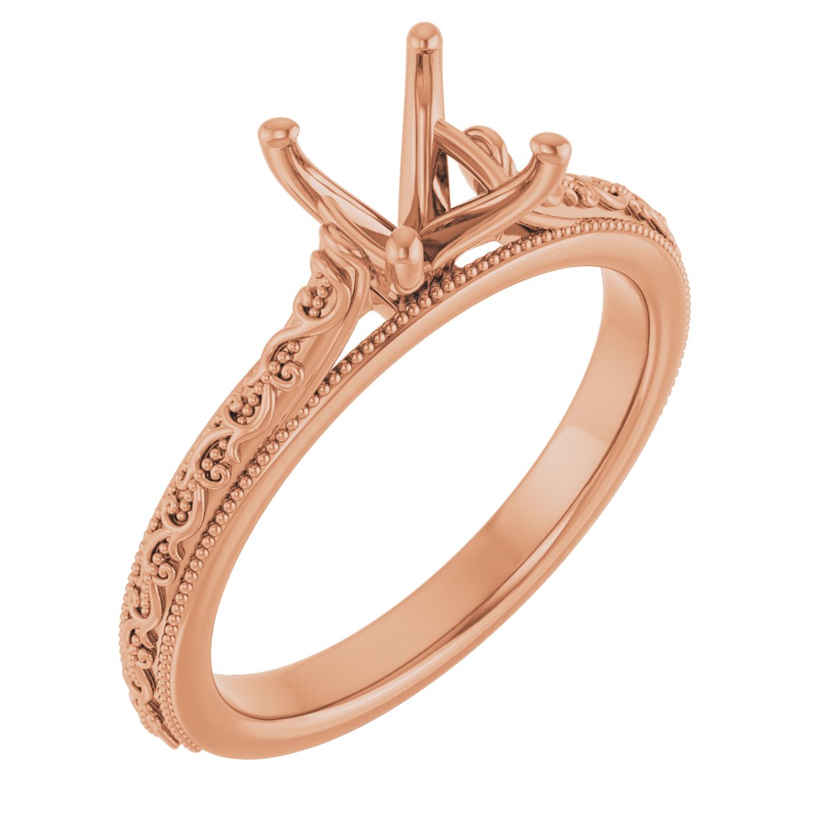 Solitaire Sculptural Engagement Ring