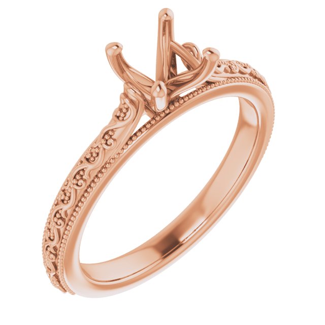 Solitaire Sculptural Engagement Ring
