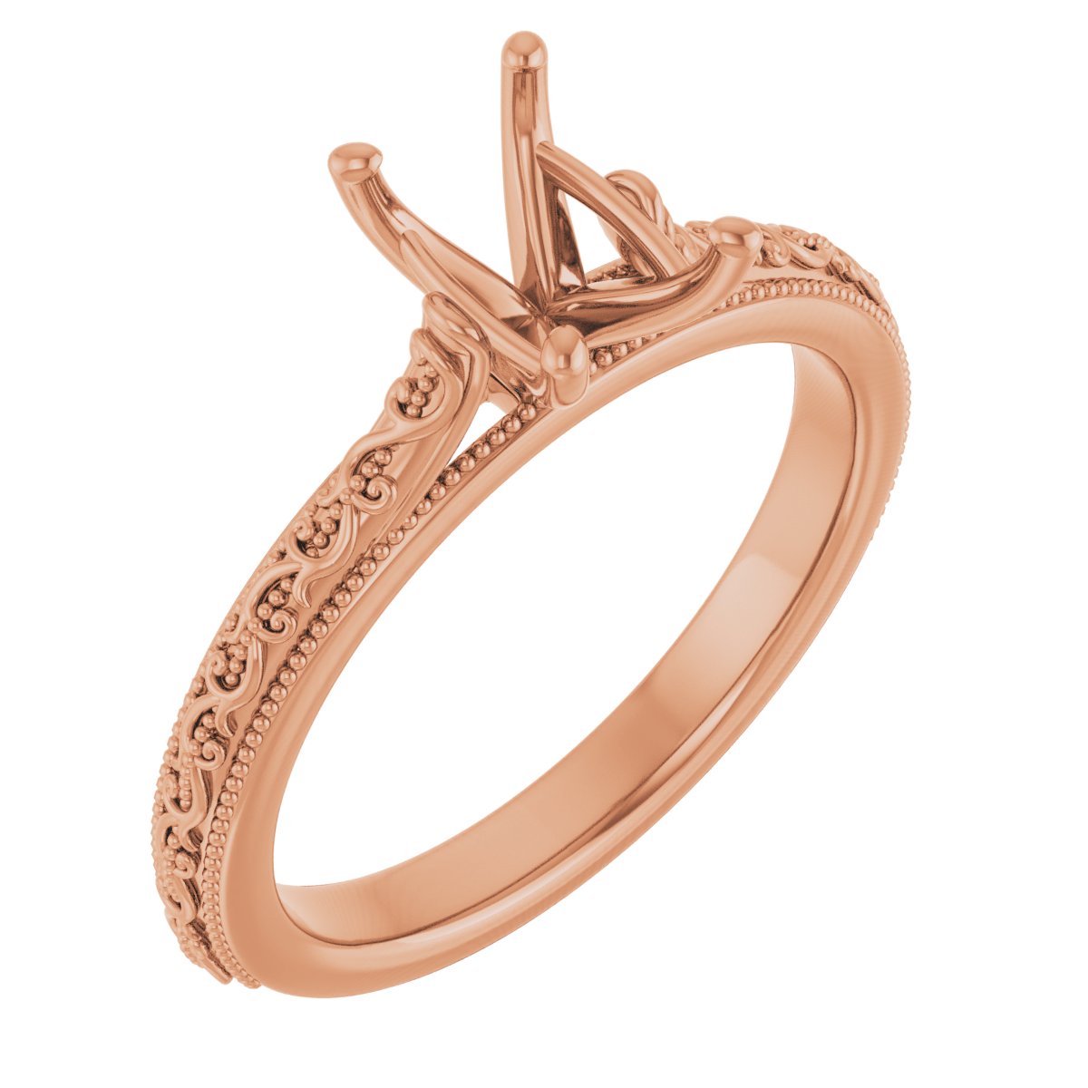 Solitaire Milgrain - $1,328