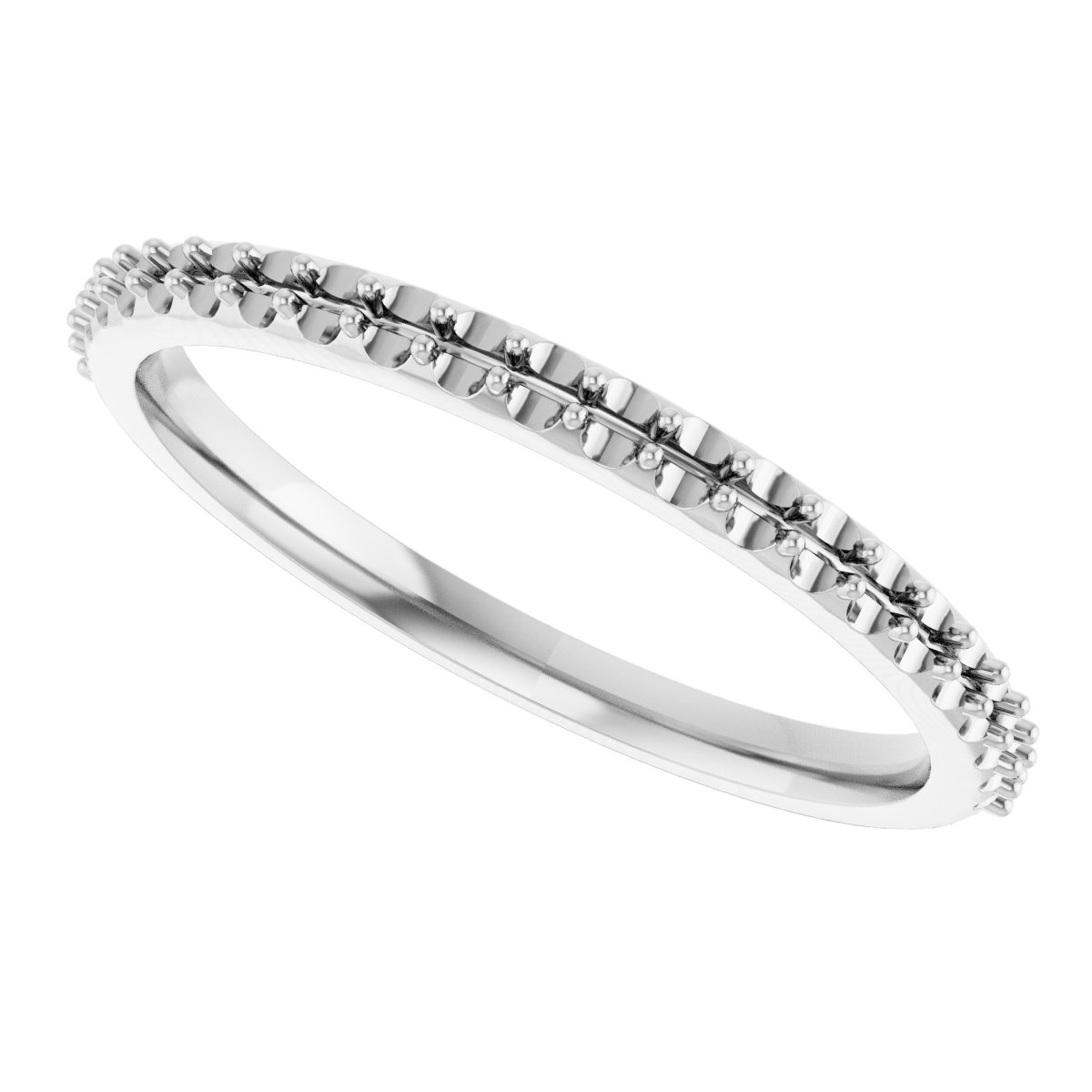 Platinum 1/4 CTW Natural Diamond Anniversary Band-5