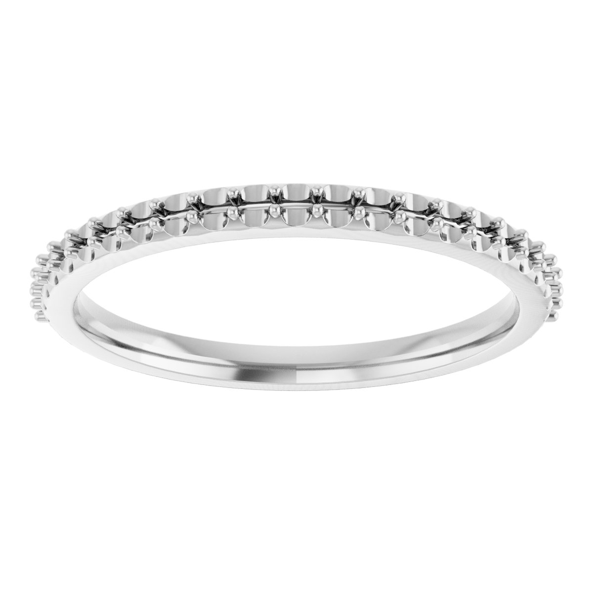 14K White 1/4 CTW Diamond Anniversary Band