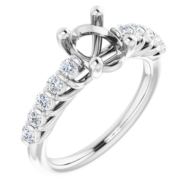 14k White Gold