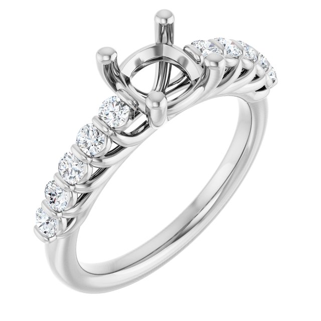 14k White Gold