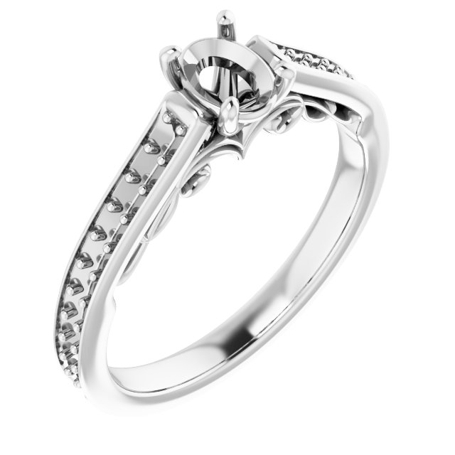 14k White Gold