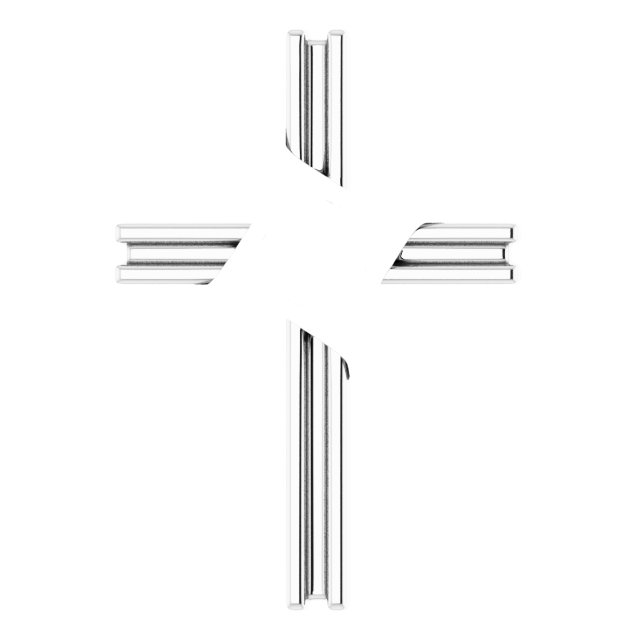 Accented Cross Pendant