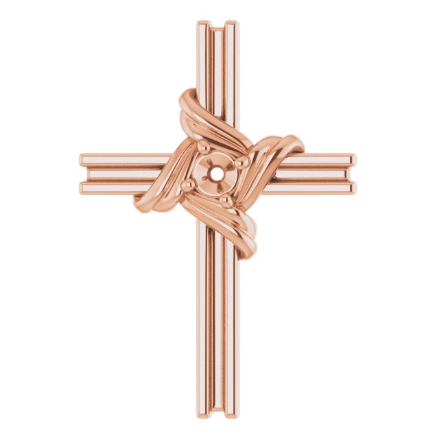 Accented Cross Pendant