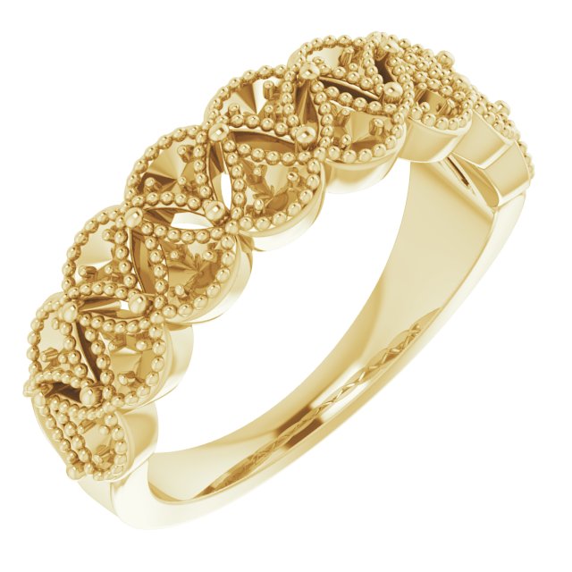 14K Yellow .17 CTW Diamond Anniversary Band Ref 12917450